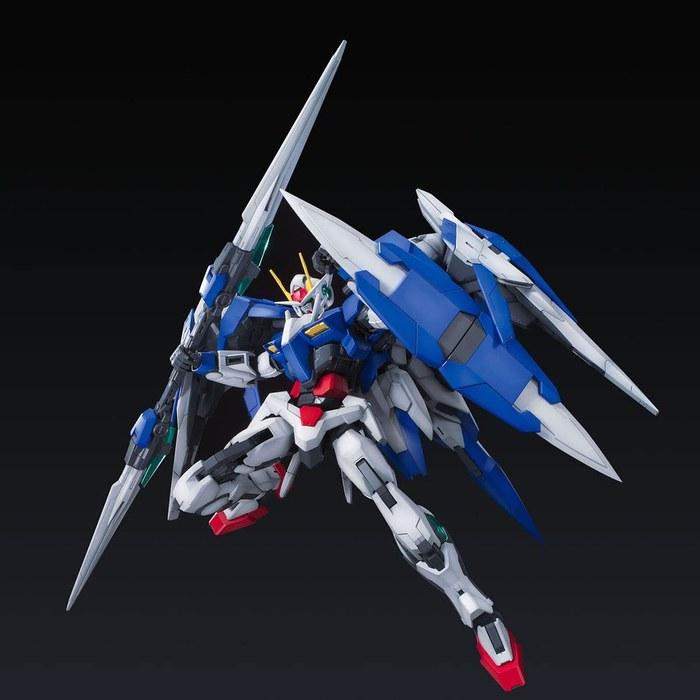 MG Mobile Suit Gundam 00 [Double O] Double O Raiser 1/100 Scale Color-Coded Plastic Model 166707 Green 39x31x12cm