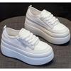 Sneakers Women 2024  Spring New Thick Sole Elevated Single Shoe Women's Leisure and Versatile Fashion Shoe Platform Womens Shoes