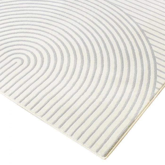 Tapis salon 235x320 BINCIA Ecru tapis tendance