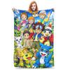 1PC Home Digimon Adventures Blanket Throw Blanket  Novelty Warm Blanket All Season Gift