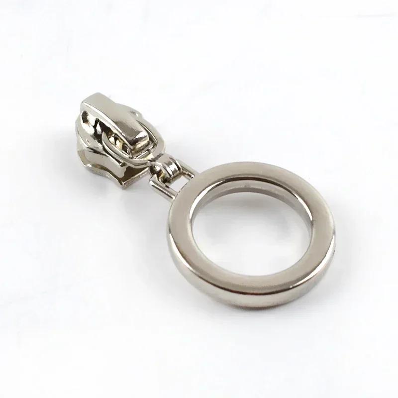 Meetee 5/10/20 шт. 5# Бегунок для молнии для нейлоновых молний Пластиковые спиральные молнии Головки бегунка Ремонтные наборы DIY Швейные аксессуары для одежды