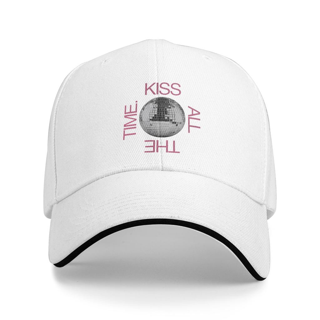 2026 Latest H-Harry S-Styles Fan Kiss all the time Sun Baseball Cap Summer Couple Unisex Street Style Outdoor Sports Snapback Cap