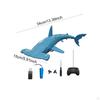 Игрушка-акула на радиоуправлении RC, для ныряния, практичная, водонепроницаемая, для мальчиков и девочек, реалистичная