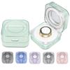 Dustproof Charging Case Cover for Fitness Rings Health Monitoring Health Rings Charger Box TPU Cover for Travel Outdoor