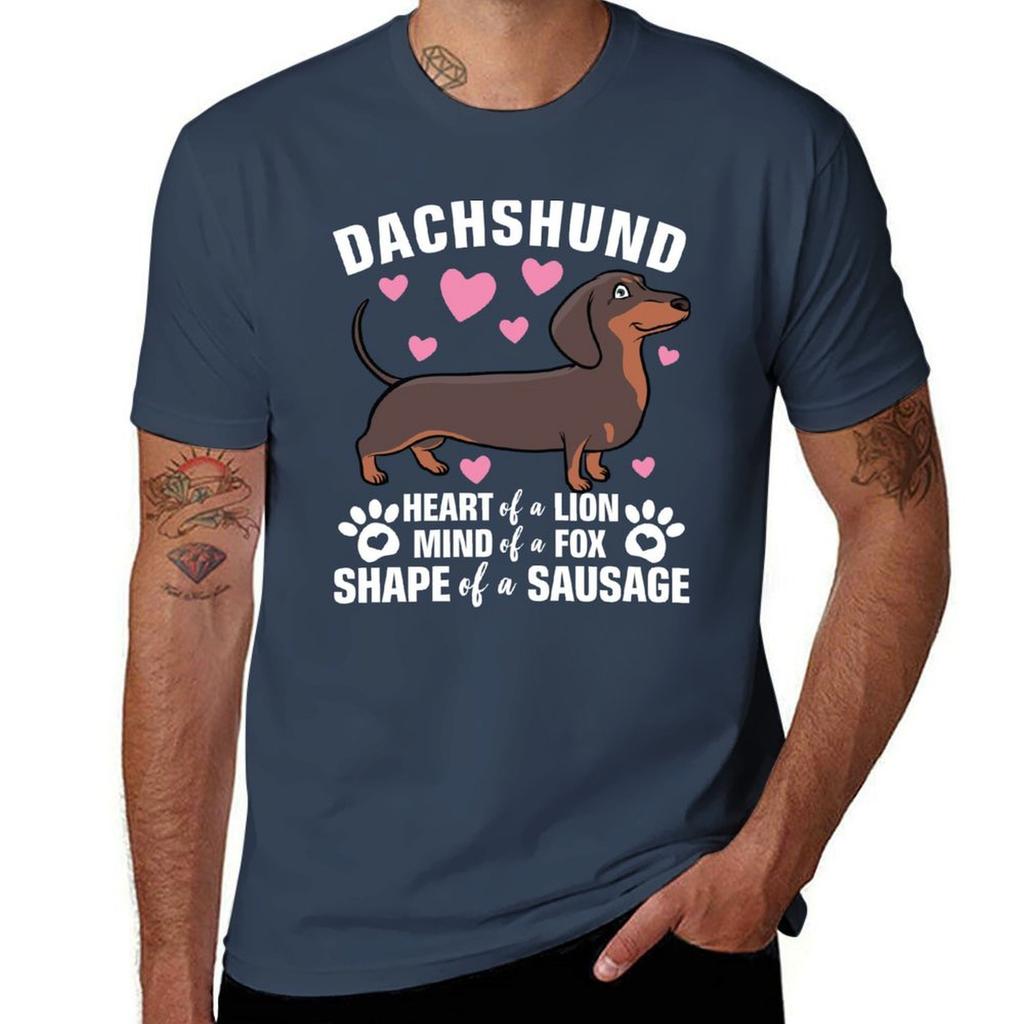Funny Dachshund Sausage Dog TShirt Work Outdoor TShirt for Unisex