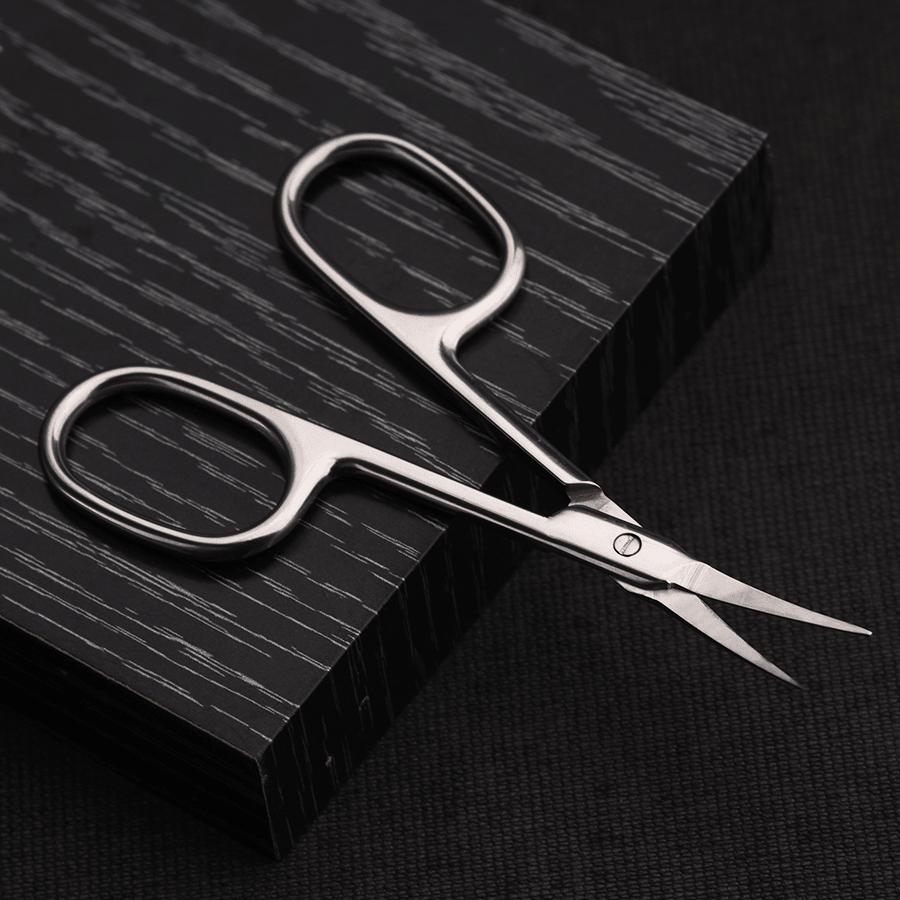 1 шт. Кусачки из нержавеющей стали для удаления ороговевшей кожи и кутикулы, Предварительная обработка для маникюра, Ножницы для бровей и красоты для домашнего салона, Принадлежности для ногтей, Инструменты для ногтей