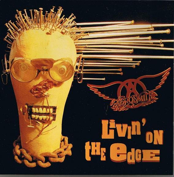 CD AEROSMITH - Livin' On The Edge PROCD4498PROMO Geffen Records 1993 US Рок Б/У