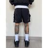Summer Thin American Style Trousers Cargo Shorts Zipper Functional Pants Casual Shorts