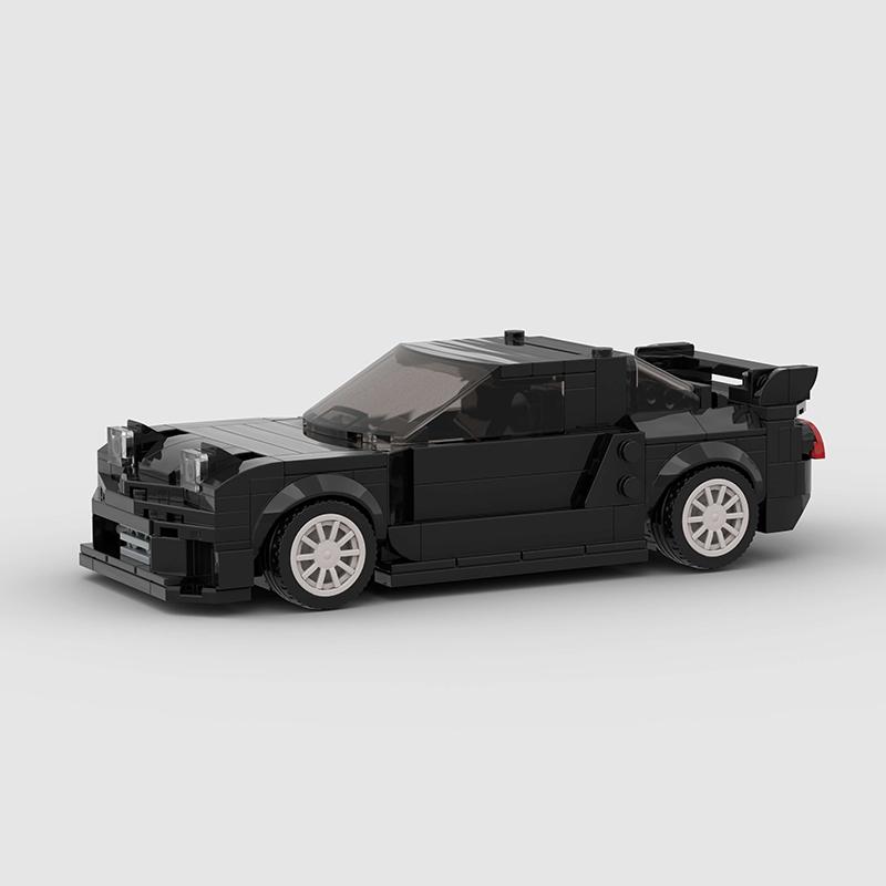 Hot MOC rx-7 City Car Racer Classic Supercar Building Blocks Brick Racing Super Technique Creative Garage Kid Toy