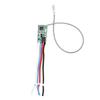 Миниатюрный беспроводной модуль дистанционного управления DC12V 24V Одноканальный Мини-контроллер Свет для шкафа Светодиодная гирлянда