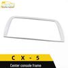 CX-5 Electroplated Matte Silver Center Console Dashboard Trim
