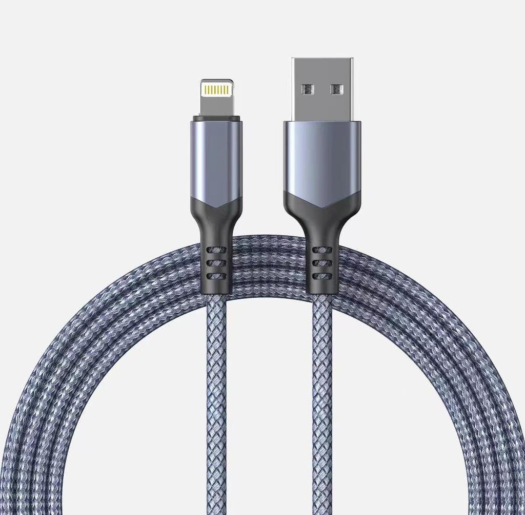 Сертифицированный MFi плетеный USB-кабель 1,8 м для быстрой зарядки телефона Apple 13