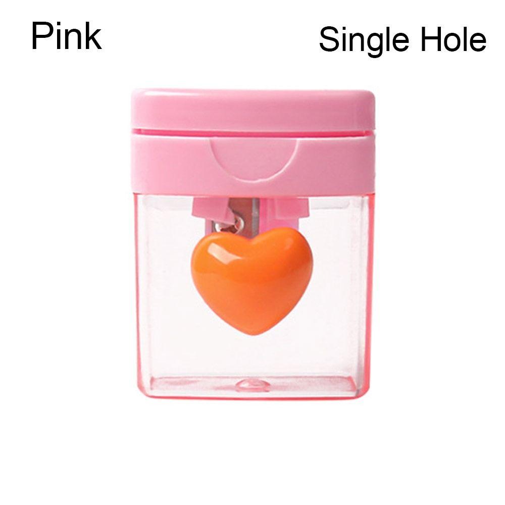 Single/Double Hole Pencil Sharpener Plastic Pencil Blade High Quality Pencil Cutter School