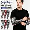 (6Pairs)UV Arm Sleeves | Sun Protection Tattoo Sleeves Cooling Arm Cover Breathable Anti Slip Temporary Tattoo 1