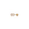 Пирсинг Lunne 14K с двойной оправой (14-каратное золото) #Lfpi25