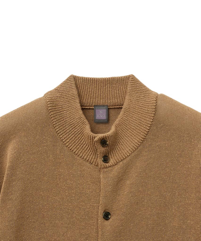 IOLO Linen A-One Knit Jacket_Sandstone