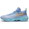 LiNing Blade 2 Low Shock Absorption Anti-Slip Wear-Resistant Support Men Basketball Shoes Light-Foam Snow-Purple Blue ABAS039-1