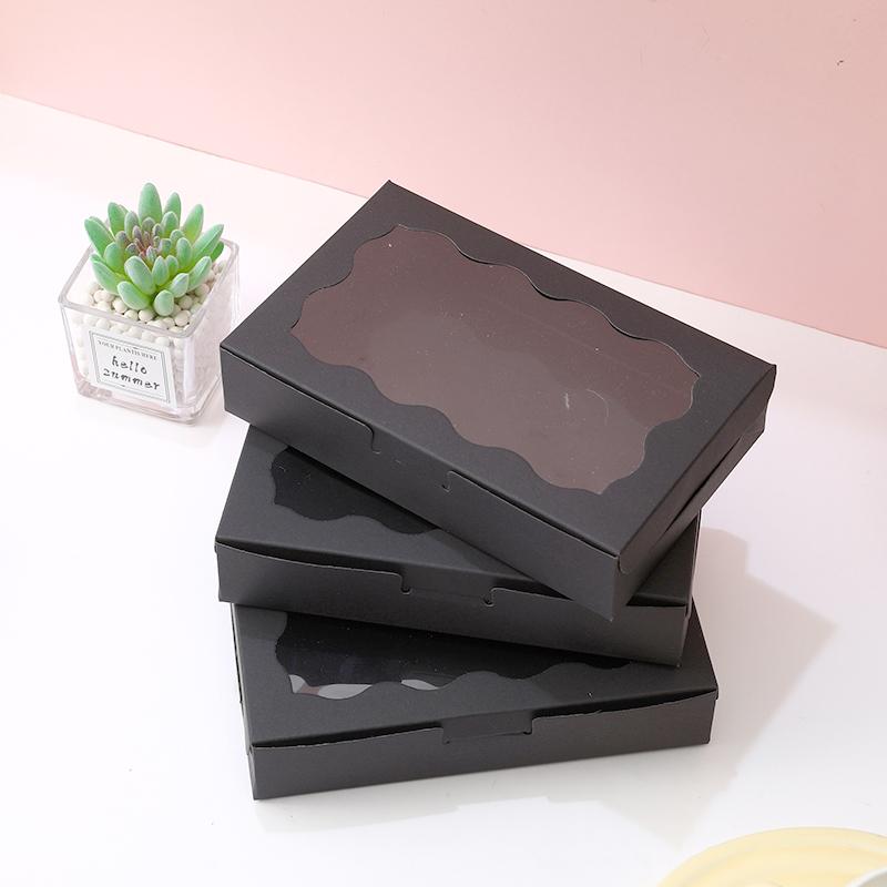 10 шт./уп. Картонная оберточная коробка Упаковка DIY Бумага для еды День матери Вечеринка по случаю дня рождения Подарочные коробки Коробки для упаковки конфет