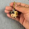 New Robot Pendant Gold Color Robot Keychain Aesthetic Choker Pendant  Home