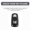 Leather Car Smart Key Case Cover Fob For BMW E60 E61 E70 E81 E87 E90 E91 E92 X1 X5 X3 1 3 5 6 Series Z4 Protector Shell Accessories