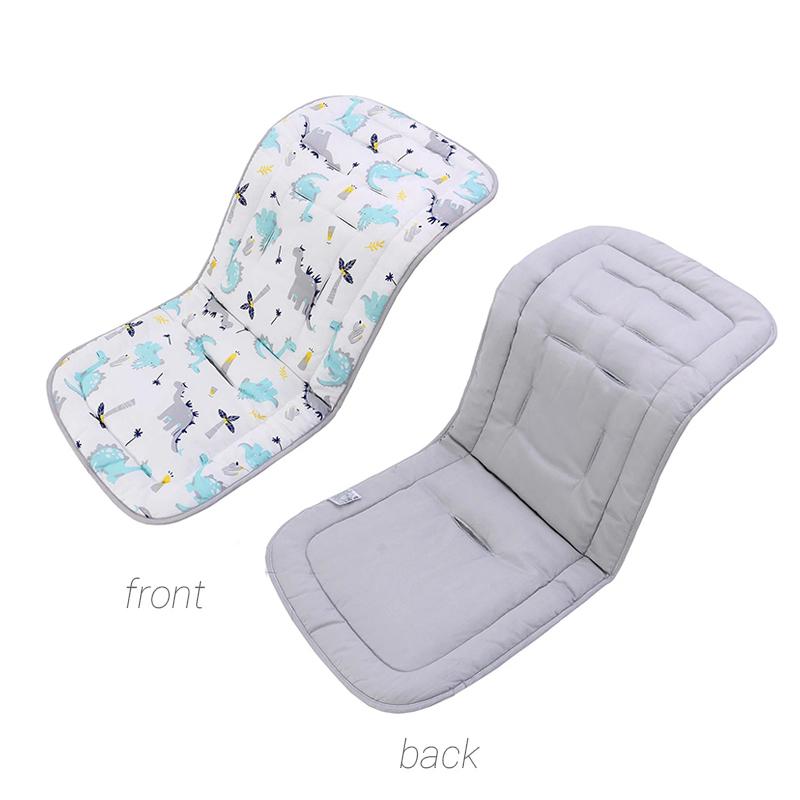 Удобный хлопковый коврик для детской коляски Four Seasons, мягкая подушка для сиденья, детский коврик для сиденья, подушка для детской коляски для детей от 0 до 27 месяцев