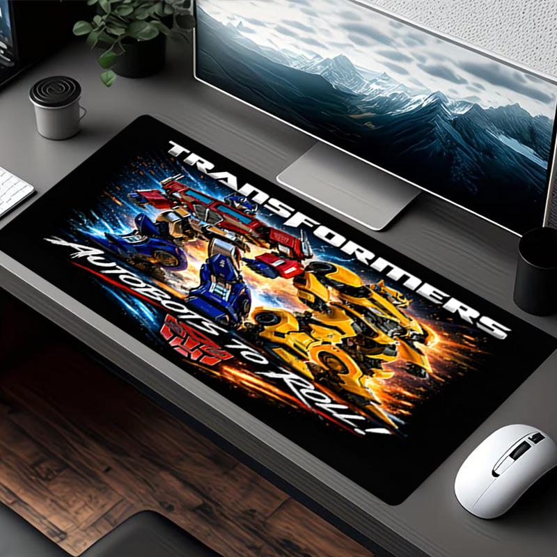 Transformers Print Mouse Pad, for Keyboard Pad Laptop PC Mat for Office Home Use, Desk Decor, Perfect Birthday Gift for Gamers