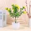 Centerpiece for Home Greenery Decoration Lemon Tree Artificial Fruit Lemon Branch with Green Leaves