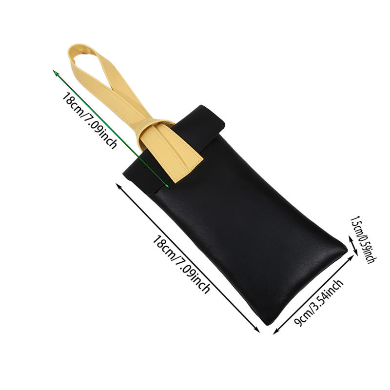 ПВХ Кожа Солнцезащитные очки Буквы Путешествия Портативный Подвесной Чехол для очков Персонализированный Мода Косметички Аксессуары для очков