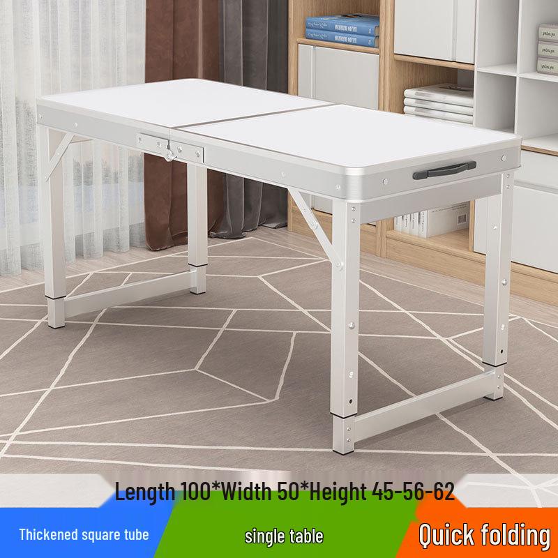 Портативный складной алюминиевый стол и стулья для кемпинга для использования на открытом воздухе, на ночном рынке и на пикнике