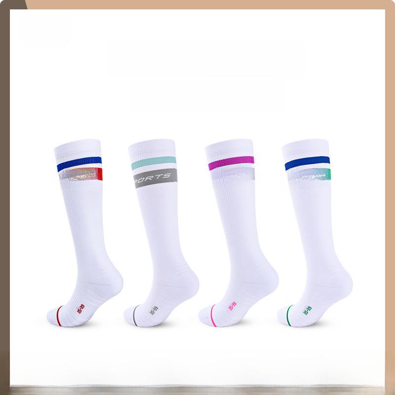 Calf-High Compression Socks for Women - Sports, Skipping, and Running