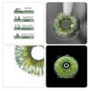 Moody  Rare Iris Green