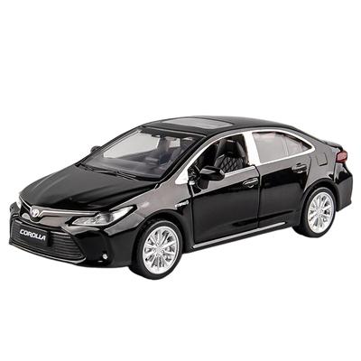 1/33 TOYOTA Corolla Hybrid Alloy Car Die Литая игрушечная модель автомобиля Звук и свет Детские игрушки Коллекционные предметы Подарок на день рождения