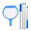 Cleaning Netting Pool Skimmer Net Aluminum Leaf Catcher Rake for Tub Backyard