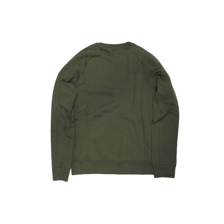 Nike LeBron Флисовая толстовка с длинным рукавом с круглым вырезом Мужские топы Зеленый BV3633-325