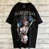 Ремейк Аниме Манга Neon Genesis Evangelion 90-х Черная Футболка NH24534 Унисекс Футболка