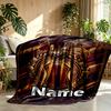 Custom Name Personalized Bradford City AFC Print Blanket, Home Decor, Bedroom, Sofa, Camping, Couch, Gifts for Birthday ChristmasEnthusiasts