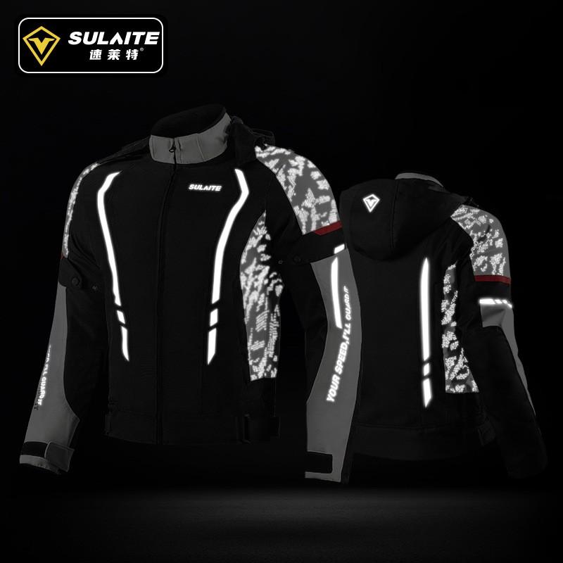 Motorcycle Riding Jacket Unisex All Season Warm Protective Gear Motorbike Racing