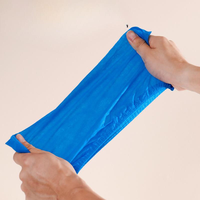 100 шт. одноразовых бахил для проектов по ремонту сохранят чистоту на рабочих местах и домах