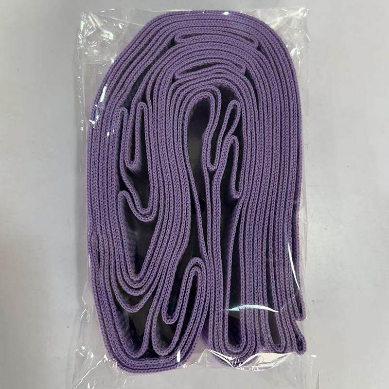 Ремень для растяжки, эластичная лента для йоги и растяжки для физиотерапии, гибкая эластичная лента с несколькими петлями для упражнений пилатеса и гимнастики