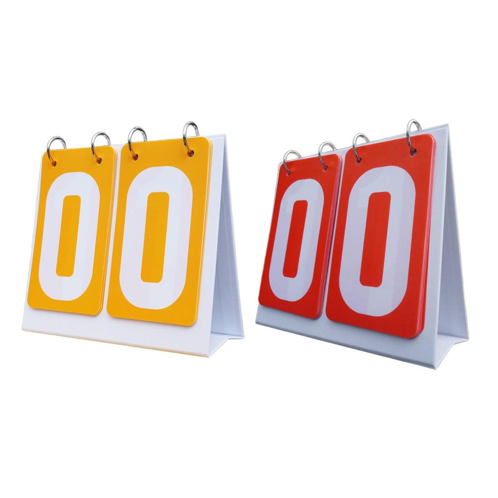 Scoreboard Table Top digit Flip Scoreboards Score Counter for Indoor Outdoor Use