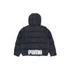 Puma Теплая куртка-пуховик с капюшоном и логотипом, женская, черная 586930-01