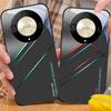 Градиентный треснувший красный чехол для телефона из закаленного стекла Honor Magic 6 50 70 90 Lite X7b 200 Pro Nova 10 Nova 5T X6 P30 Pura 70 Ultra