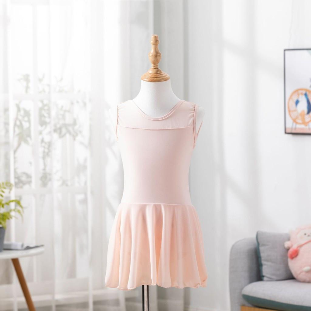 Детская танцевальная одежда майка платье для балета для девочек одежда для гимнастики одежда для балетных репетиций