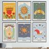 The Lovers Sun Star Empress Tarot Abstract Wall Art Canvas Painting Nordic Posters And Prints Wall Picture For Living Room Decor