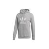 Adidas Originals Trefoil Hoodie Sweatshirt Japan Version Men's Light Gray DT7963-