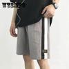 Мужские летние повседневные шорты Свободные 5-точечные брюки Широкие прямые универсальные полосатые шорты для верхней одежды Дышащие модные удобные шорты