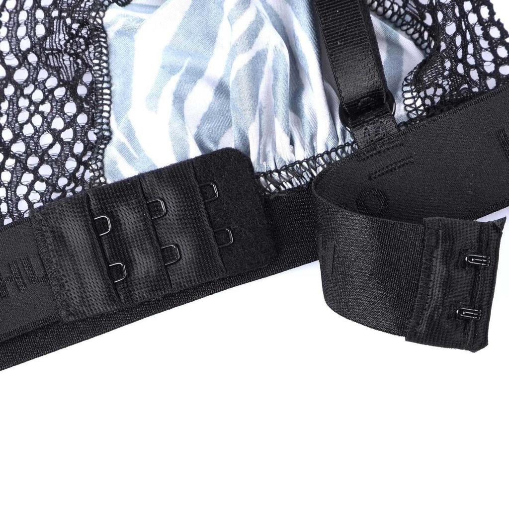 Хьюго Женский/Дамский Бюстгальтер с Принтом Зебры