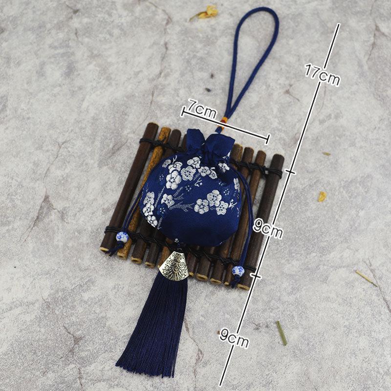 Ancient Style Lavender & Mugwort Sachet - Dragon Boat Festival Mosquito Repellent Pouch