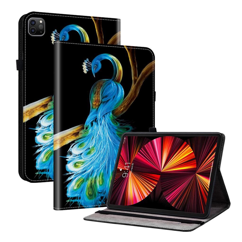 Чехол для планшета из искусственной кожи для Apple iPad Air (2020)-11 стилей! Прочный, с 2 слотами для подставки, держателем для карандашей и слотами для карт, гибкая задняя крышка из ТПУ