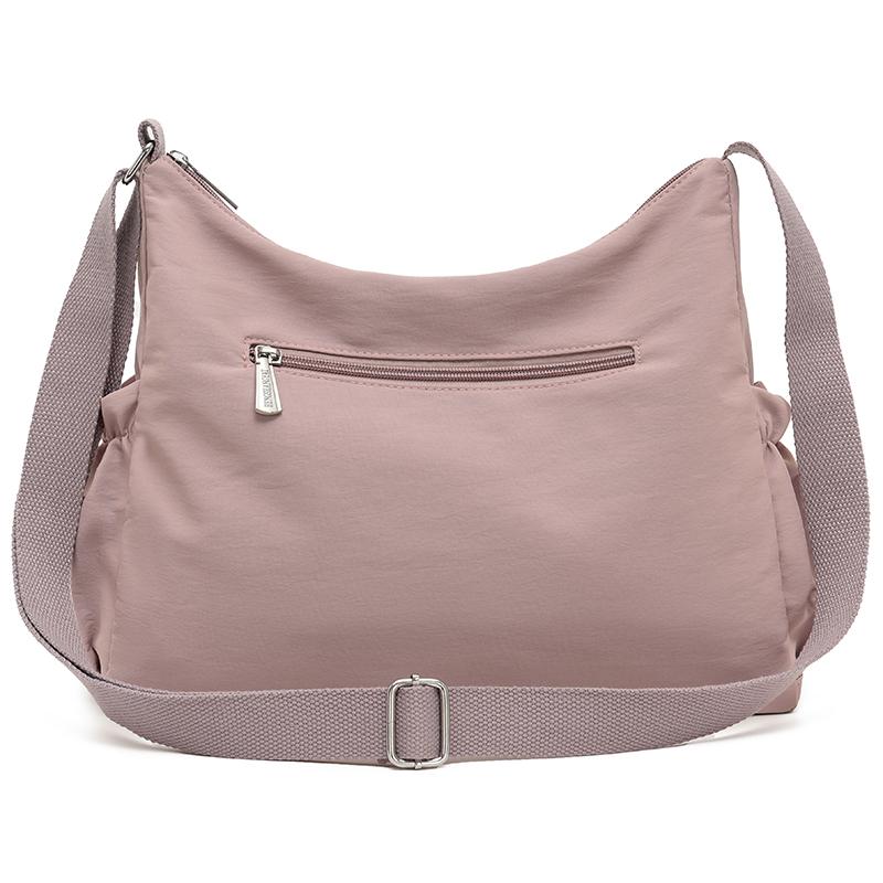 Нейлоновая сумка большой вместимости Женская на плечо через плечо Легкая сумка-тоут для поездок